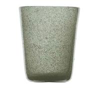 MEMENTO, BICCHIERE IN VETRO SOFFIATO GRIGIO, CASA, CUCINA, ACCESSORI