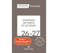 Mémento Cessions de parts et actions 2026-2027
