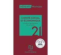 Mémento Comité social et économique et autres représentants du personnel 2021