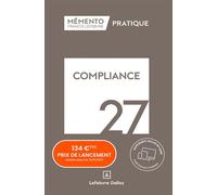 Mémento Compliance 2027 - Rédaction Francis Lefebvre - Lefebvre Francis - broché - Manuel