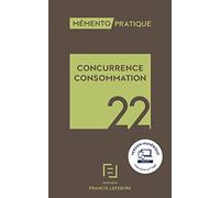 Mémento Concurrence Consommation 2022