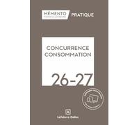 Mémento Concurrence - consommation 2026-2027