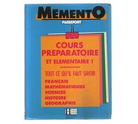 Mémento: Cours préparatoire et élémentaire 1