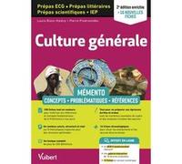 Mémento Culture générale - prépas ECG - prépas scientifiques - prépas littéraires - IEP Laure Blanc-Halévy (Auteur), Pierre Prodromidès (Auteur)