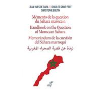 Mémento de la question du Sahara marocain