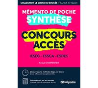 Mémento De Poche Synthèse Concours Accès