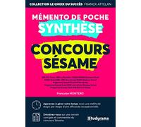 Mémento De Poche Synthèse Concours Sésame