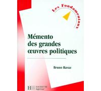 Mémento des grandes oeuvres politiques