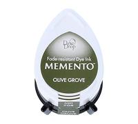 Memento Dew Drop Ink Pads Tsukineko Tampon Anti-Goutte de rosée, Olive Grove