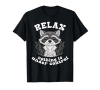 Mémento drôle de Raton Laveur Détendez-Vous Rien n'est sous T-Shirt