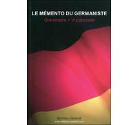 Mémento du germaniste Grammaire et vocabulaire - Jean-Pierre Vasseur - Vasseur - broché - Méthode de langue