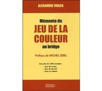 Mémento Du Jeu De La Couleur Au Bridge