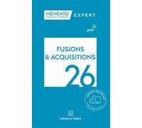 Mémento Fusions et acquisitions 2026 - PriceWaterhouseCoopers (PWC) - Lefebvre Francis - relié - Manuel