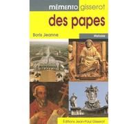 Mémento Gisserot des papes - Boris Jeanne - Gisserot Editions - broché - Guide