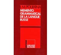 Mémento grammatical de la langue russe