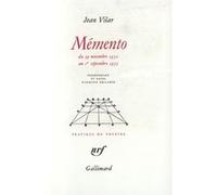 Mémento Jean Vilar (Auteur)