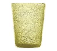 Memento Lot de 6 verres à eau en pâte de verre 300cc (Kiwi)
