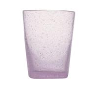 Memento Lot de 6 Verres en Verre poudré sans Pied Mauve