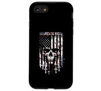 Memento Mori Chapelet catholique drapeau américain crâne Coque pour iPhone SE (2020) / 7 / 8