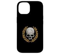 Memento Mori - Couronne de Laurier & tête de Mort Coque pour iPhone 14