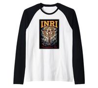 Memento Mori Crucifix catholique Messe Latine Traditionnelle Manche Raglan