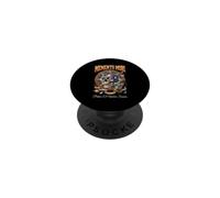 Memento Mori Crucifix catholique Messe Latine Traditionnelle PopSockets PopGrip Adhésif