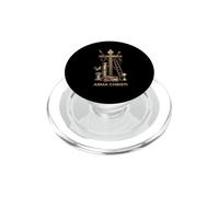 Memento Mori Crucifix catholique Messe Latine Traditionnelle PopSockets PopGrip pour MagSafe