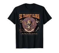 Memento Mori Crucifix catholique Messe Latine Traditionnelle T-Shirt