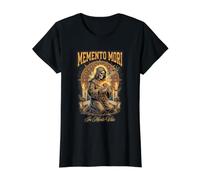 Memento Mori Crucifix catholique Messe Latine Traditionnelle T-Shirt Graphique avec Valeur
