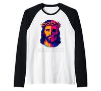 Memento Mori Crucifix Catholique Traditionnel Latin Mass Skull Manche Raglan