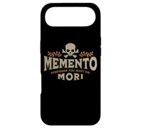 Memento Mori Design catholique Signification Crâne Latin Traditionnel Coque pour iPhone Air