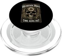 Memento Mori Eucharistie catholique Traditionnelle Latine crâne PopSockets PopGrip pour MagSafe