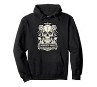 Memento Mori Eucharistie catholique Traditionnelle Latine crâne Sweat à Capuche
