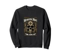 Memento Mori Eucharistie catholique Traditionnelle Latine crâne Sweatshirt