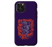 Memento Mori : Faune Dansant, Nature Humaine Fragile, Gothique foncé Coque pour iPhone 11 Pro