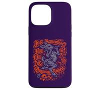 Memento Mori : Faune Dansant, Nature Humaine Fragile, Gothique foncé Coque pour iPhone 13 Pro Max