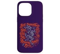Memento Mori : Faune Dansant, Nature Humaine Fragile, Gothique foncé Coque pour iPhone 14 Pro Max
