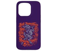 Memento Mori : Faune Dansant, Nature Humaine Fragile, Gothique foncé Coque pour iPhone 15 Pro