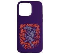 Memento Mori : Faune Dansant, Nature Humaine Fragile, Gothique foncé Coque pour iPhone 15 Pro Max