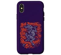 Memento Mori : Faune Dansant, Nature Humaine Fragile, Gothique foncé Coque pour iPhone X/XS