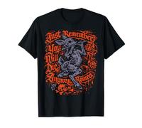 Memento Mori : Faune Dansant, Nature Humaine Fragile, Gothique foncé T-Shirt