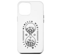 Memento Mori Live Well Sablier Stoïcisme Stoïcisme Crâne Coque pour iPhone 12 Pro Max