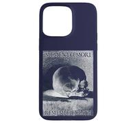 Memento Mori Remember Death Skull Vue latérale Coque pour iPhone 15 Pro Max