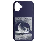 Memento Mori Remember Death Skull Vue latérale Coque pour iPhone 16 Plus