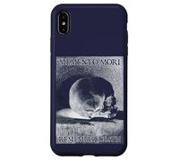 Memento Mori Remember Death Skull Vue latérale Coque pour iPhone XS Max