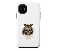 Memento Mori Skull Latin Stoïcien Dark Academia Art Coque pour iPhone 11