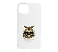 Memento Mori Skull Latin Stoïcien Dark Academia Art Coque pour iPhone 15 Plus