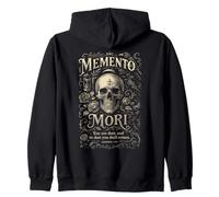 Memento Mori Squelette Floral Gothique Christian Verse Sweat à Capuche