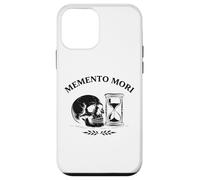 Memento Mori Stoic Skull Sablier Dark Philosophy Coque pour iPhone 12 Mini