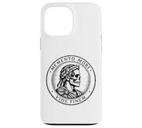 Memento Mori Vide Finem Tête de Mort stoïque Art Romain Coque pour iPhone 13 Pro Max